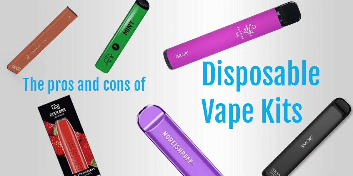 The Pros and Cons of Disposable Vape Kits 2022 - Idea Vape