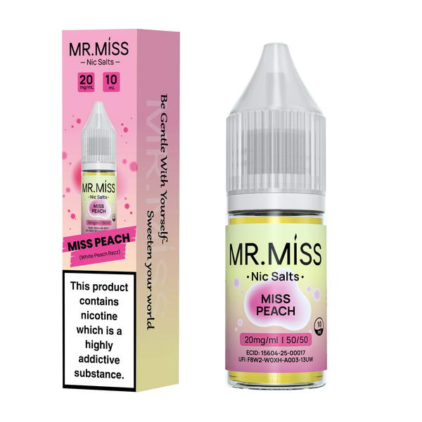 Mr.Miss Nic Salt E-Liquid 10ML | 4 for £10