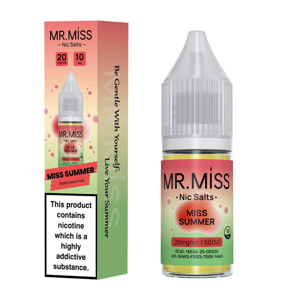 Mr.Miss Nic Salt E-Liquid 10ML | 4 for £10