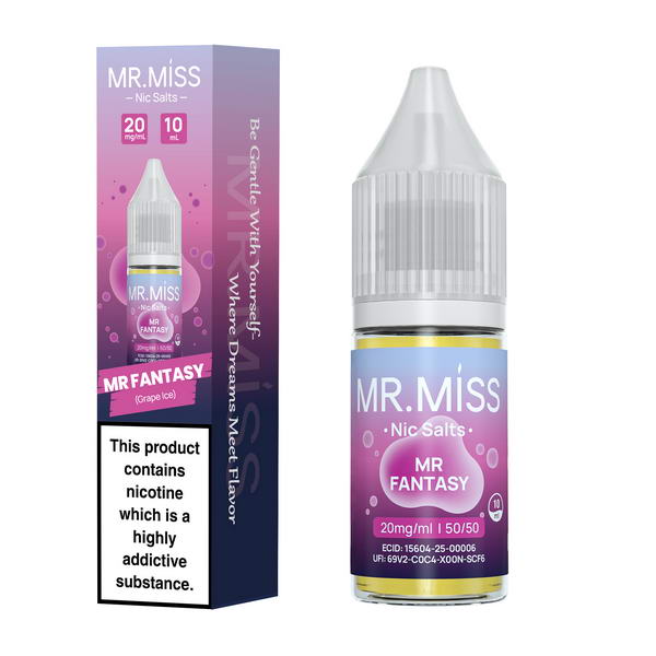 Mr.Miss Nic Salt E-Liquid 10ML | 4 for £10