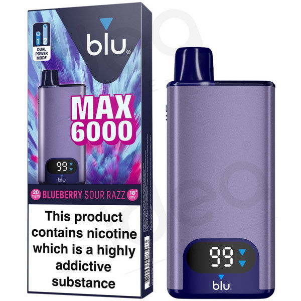 blu Max 6000 Pod Kit | 20MG Big Puff