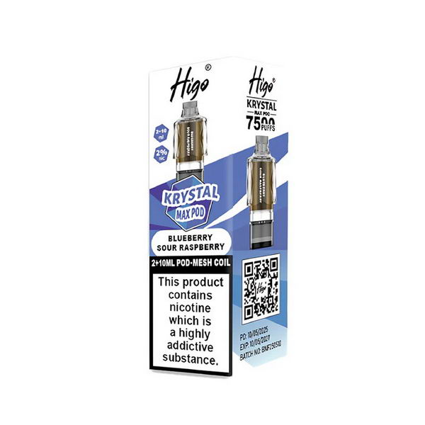 Higo Krystal Max 7500 Refill Pod | £5/ PCS