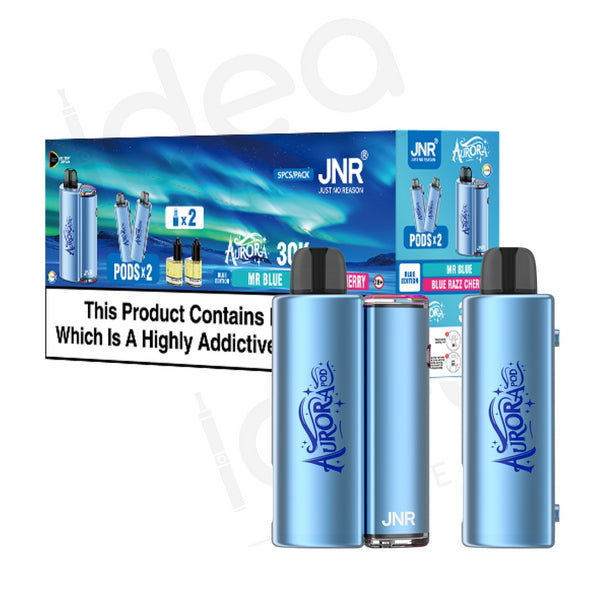 Box of 5 JNR Aurora 30K Vape Kits | 15 Flavours | £7.5/ PCS