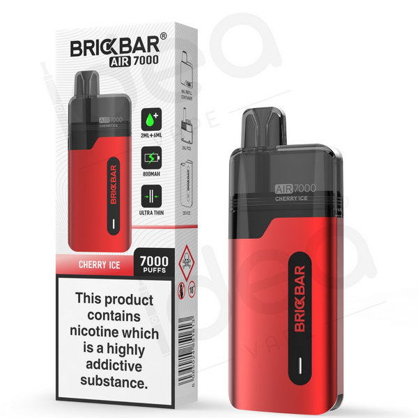 Brickbar Air 7000 Pod Kit | Cherry Ice