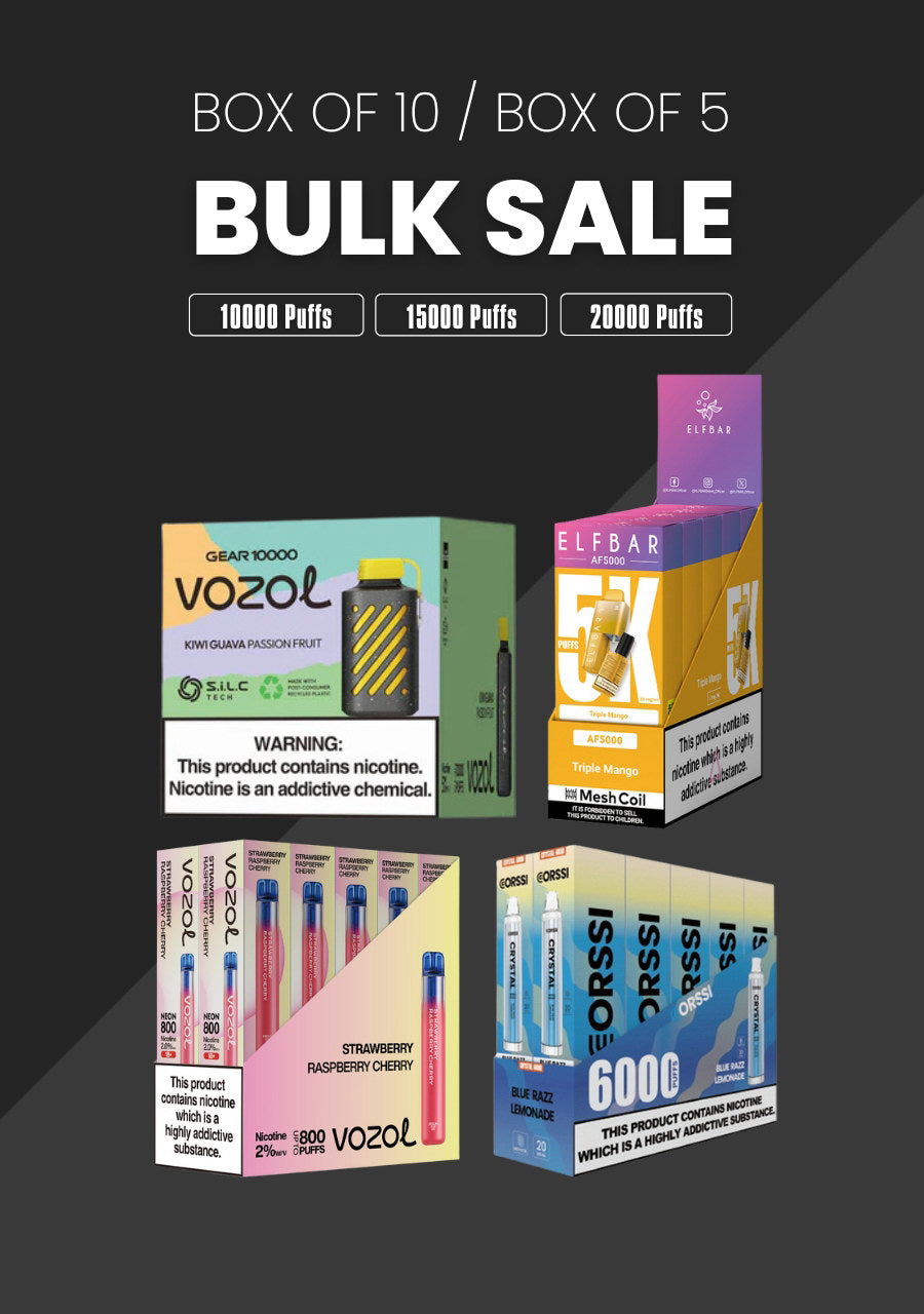 Wholesale Best Disposable Vapes | £20/Box | Free Delivery