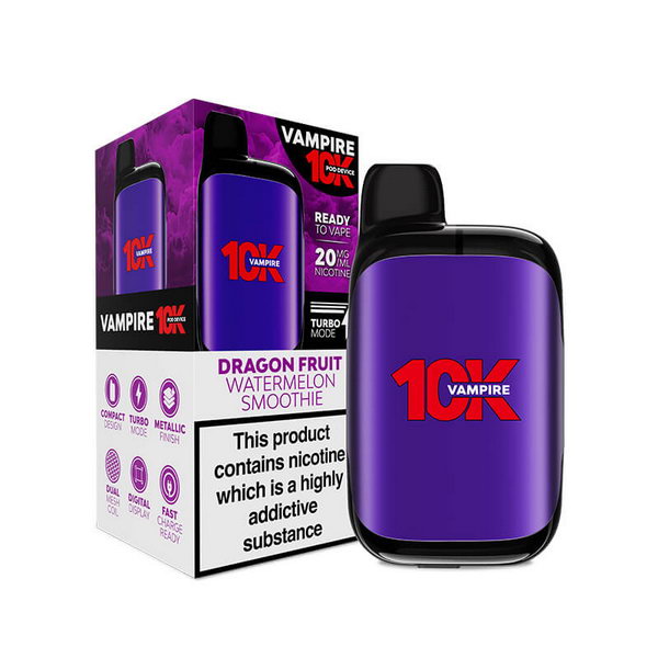 Vampire Vape 10K Prefilled Pod Kit | 10 Flavours | £8