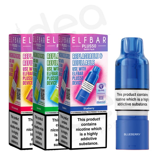 ELF BAR Plus 50 Refill Pod | £5/ PCS | Next Day Delivery