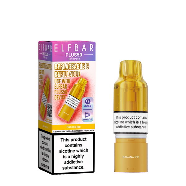 ELF BAR Plus 50 Refill Pod | £5/ PCS | Next Day Delivery