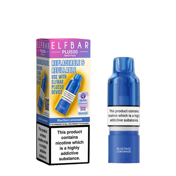ELF BAR Plus 50 Refill Pod | £5/ PCS | Next Day Delivery