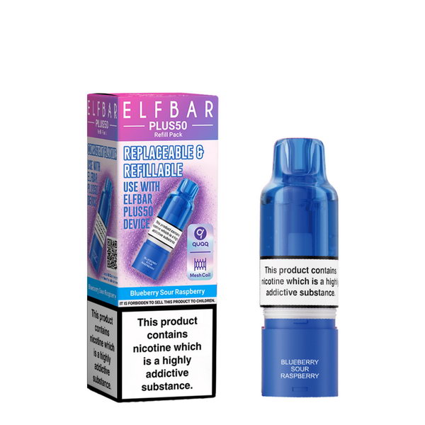 ELF BAR Plus 50 Refill Pod | £5/ PCS | Next Day Delivery