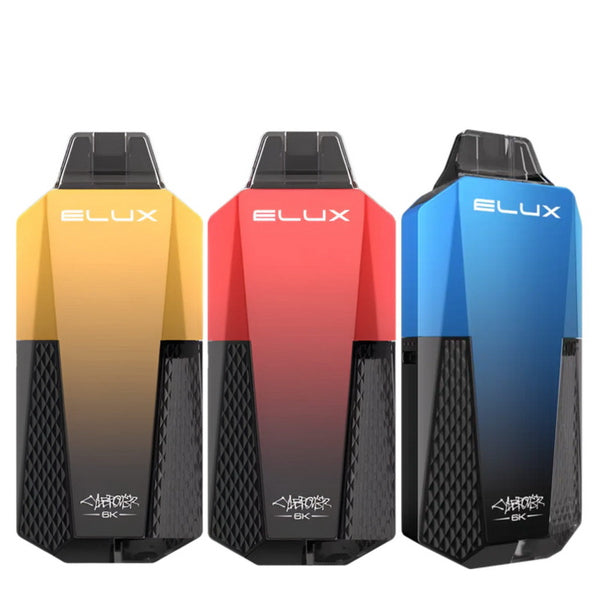 Elux Cyberover 6K Vape | 3 for £27 | Next Day Delivery