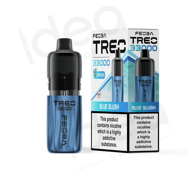 Feoba Treo 33000 Puffs Vape Kit | 25 Flavours | Blue Slush