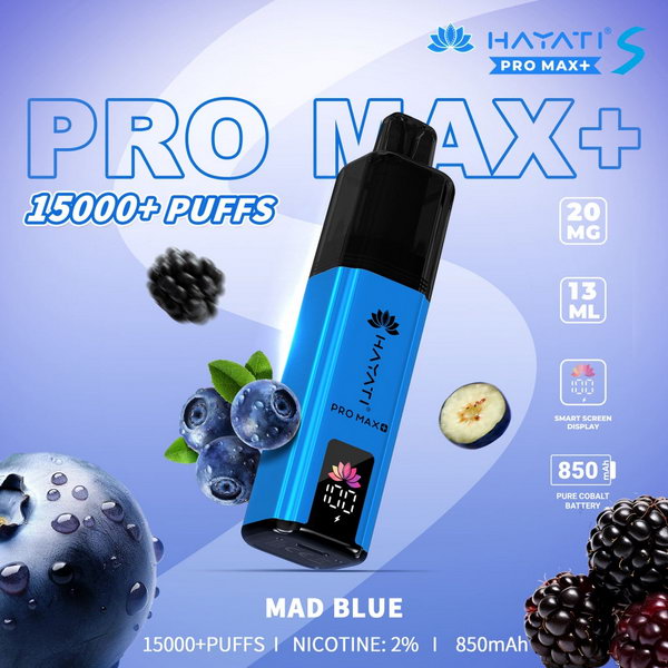 HAYATI Pro Max Plus S 15000 Pod Kit | £9