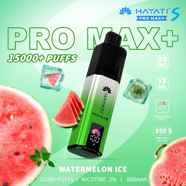 HAYATI Pro Max Plus S 15000 Puffs Vape | £9