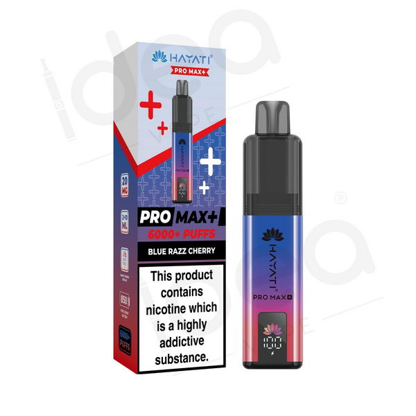 HAYATI Pro Max Plus 6000 Prefilled Pod Kit | 30 Flavours