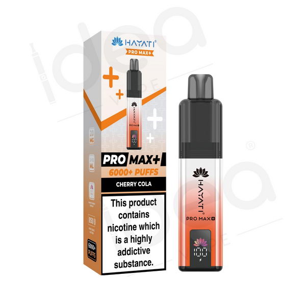 HAYATI Pro Max Plus 6000 Prefilled Pod Kit | 30 Flavours