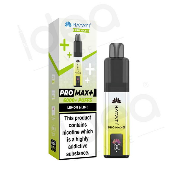 HAYATI Pro Max Plus 6000 Prefilled Pod Kit | 30 Flavours