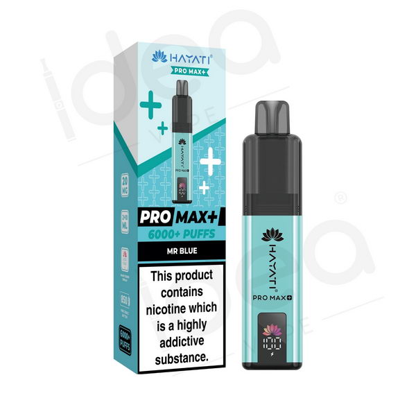 HAYATI Pro Max Plus 6000 Puffs Vape Kit | 30 Flavours