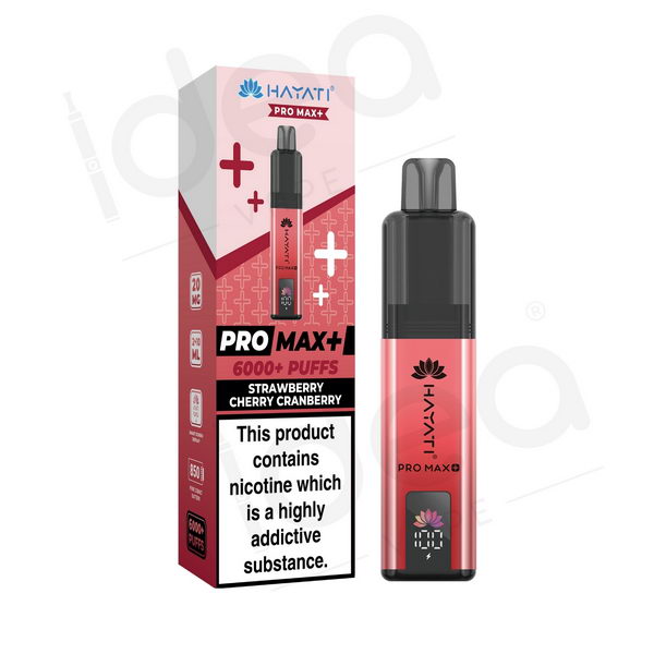 HAYATI Pro Max Plus 6000 Puffs Vape Kit | 30 Flavours