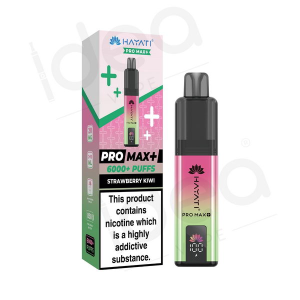 HAYATI Pro Max Plus 6000 Puffs Vape Kit | 30 Flavours