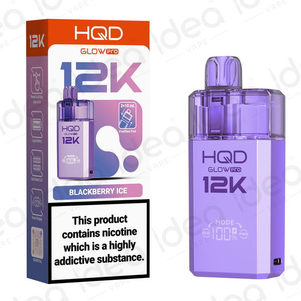HQD Glow Pro 12K Vape Kit | from £6