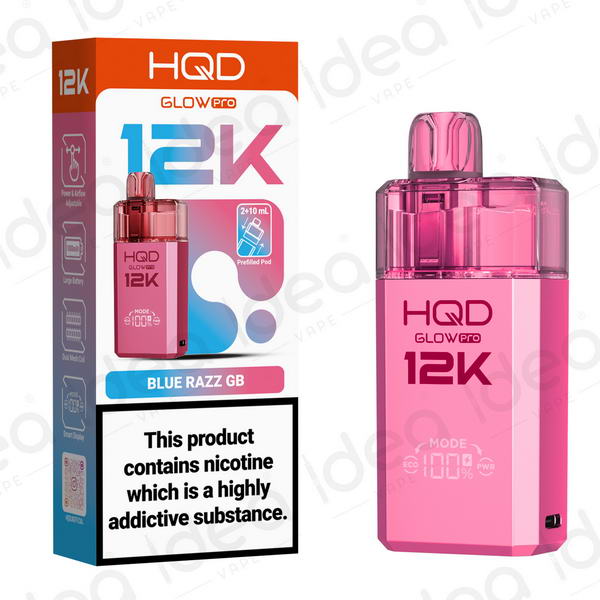 HQD Glow Pro 12K Vape Kit | from £6