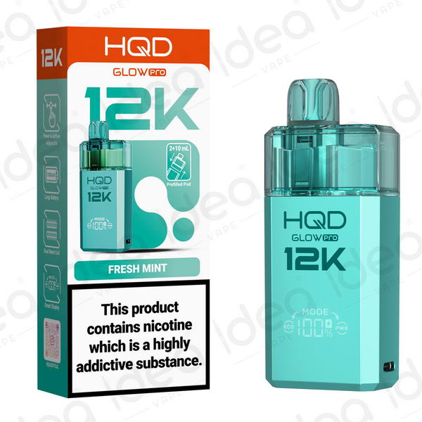 HQD Glow Pro 12K Vape Kit | from £6