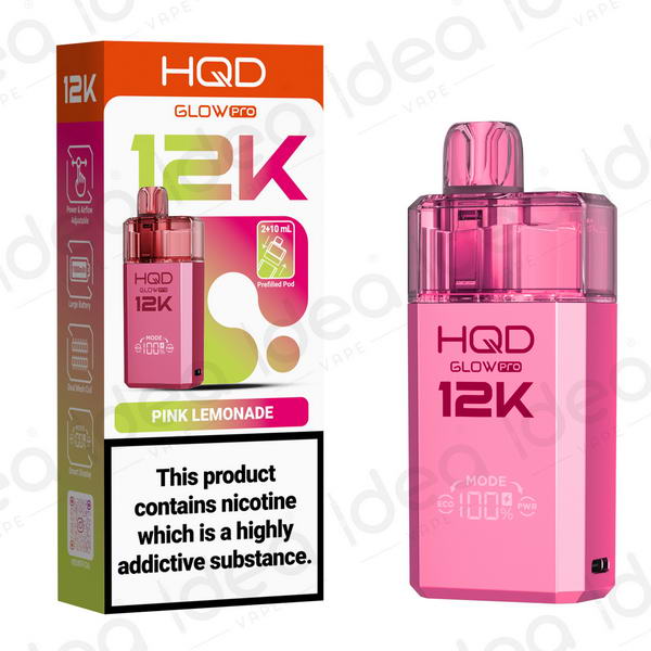 HQD Glow Pro 12K Vape Kit | from £6