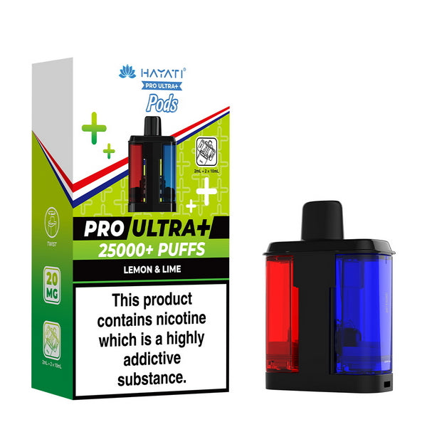 Hayati Pro Ultra Plus 25K Refill Pods | £5/ PCS | Next Day Delivery