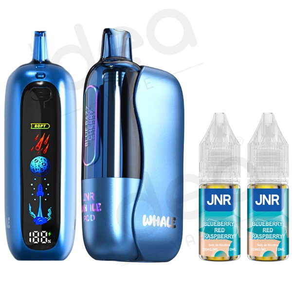 JNR Whale 38K Pod Kit | Refillable | 38000 Puffs