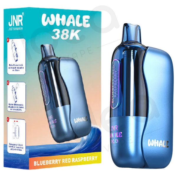 JNR Whale 38K Pod Kit | Refillable | 38000 Puffs