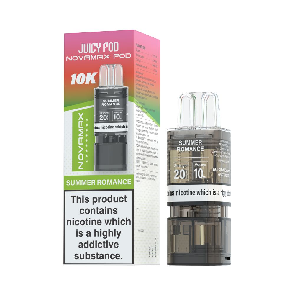 Juicy Pod Novamax 10K Refill Pod | Next Day Delivery