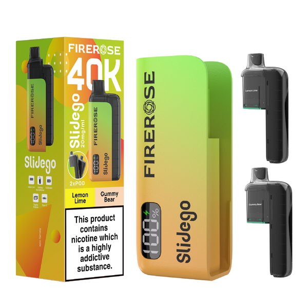 Elux FireRose Slidego 40K Puffs Prefilled Kit | £10