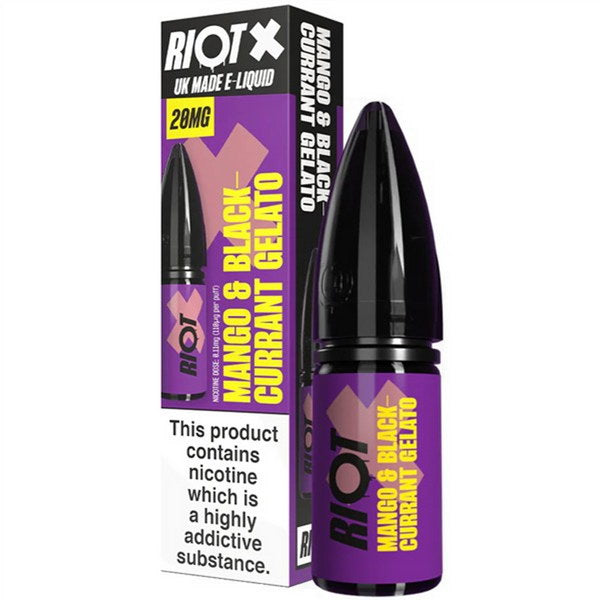 Riot X Nic Salt E-Liquid 10ML | 4 for £10