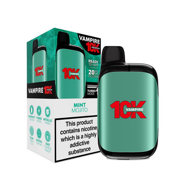 Vampire Vape 10K Prefilled Pod Kit | 10 Flavours | £8