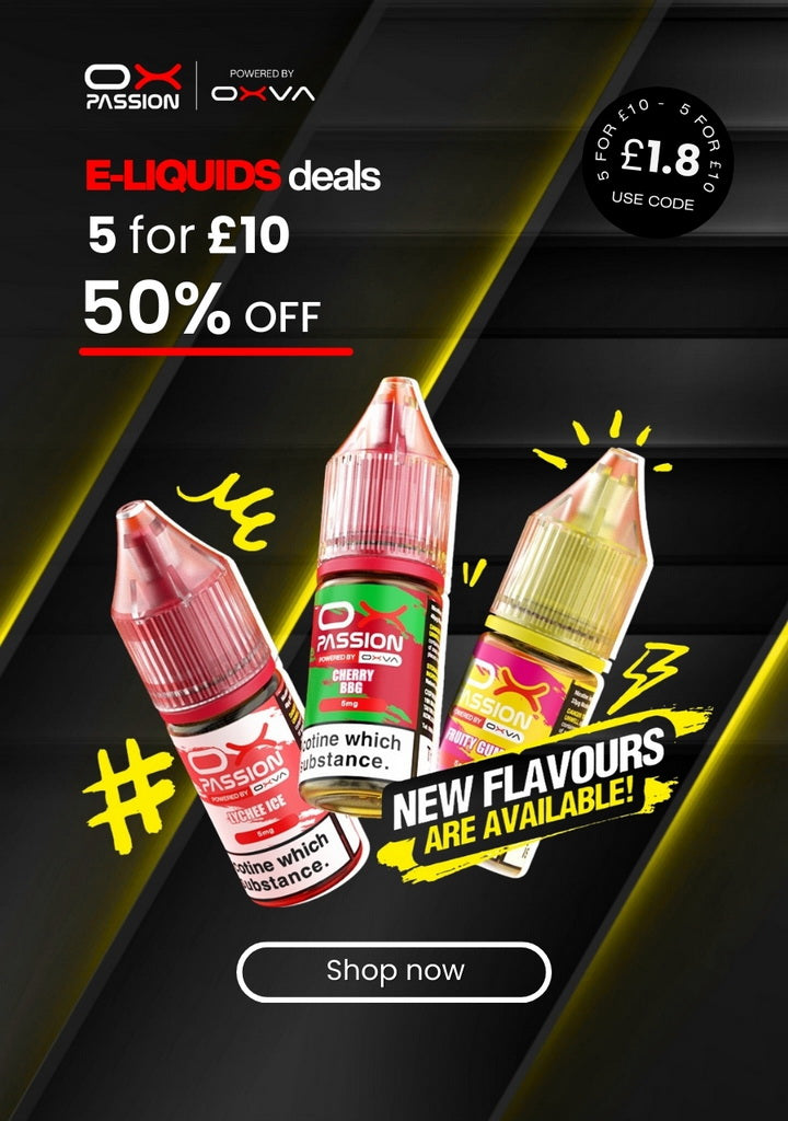 OXVA OX Passion Nic Salt E-Liquid | 5 for £10