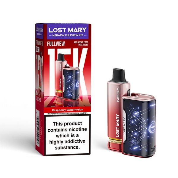 Lost Mary Nera 15K Puffs Fullview Pod Kit | from £8.99