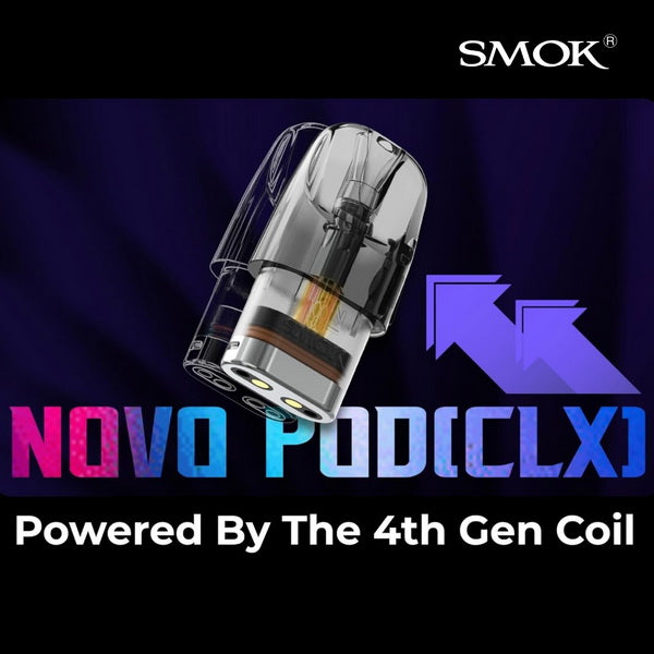 SMOK Novo CLX Replacement Pods | 3-Pack