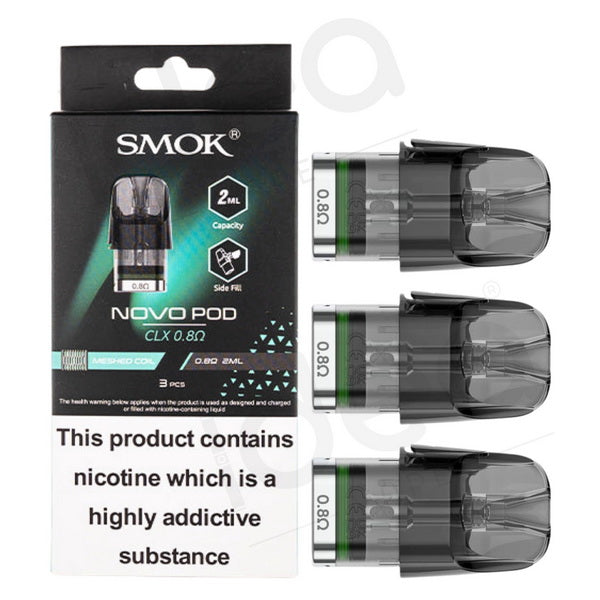SMOK Novo CLX Replacement Pods | 3-Pack