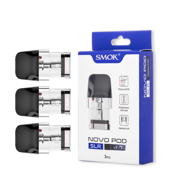 SMOK Novo SLR Replacement Pods | 3-Pack