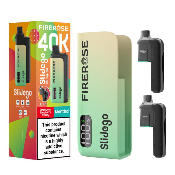 Elux FireRose Slidego 40K Puffs Prefilled Kit | £10