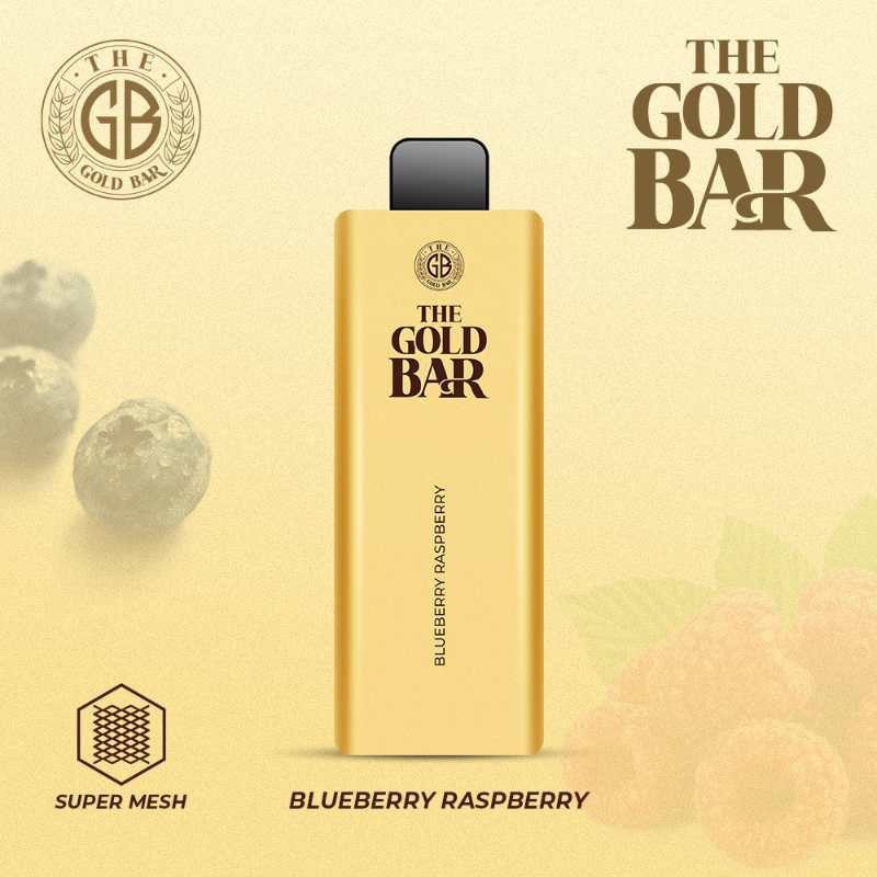 The Gold Bar 4500 Disposable Vape Kit - Blueberry Raspberry | Idea Vape