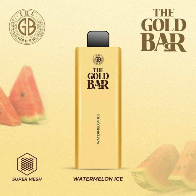 The Gold Bar 4500 Disposable Vape Kit - Watermelon Ice | Idea Vape