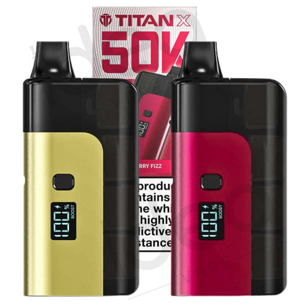 titan x vape RandM Tornado Prefilled Pods - Peach Ice main image 1
