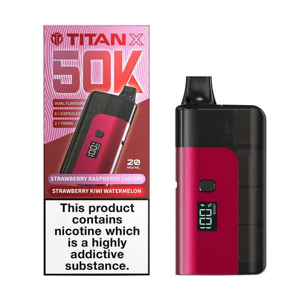 Titan X 50K Prefilled Vape Kit | 50000 Puffs | £10