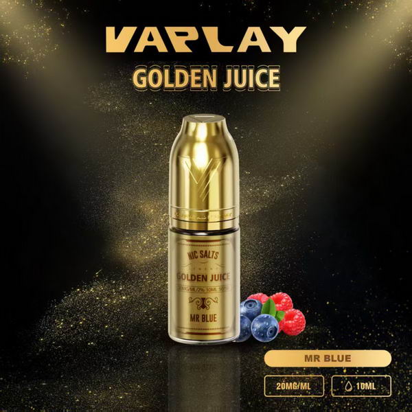Vaplay Golden Juice Nic Salt E-liquid 10ML | from £1.99