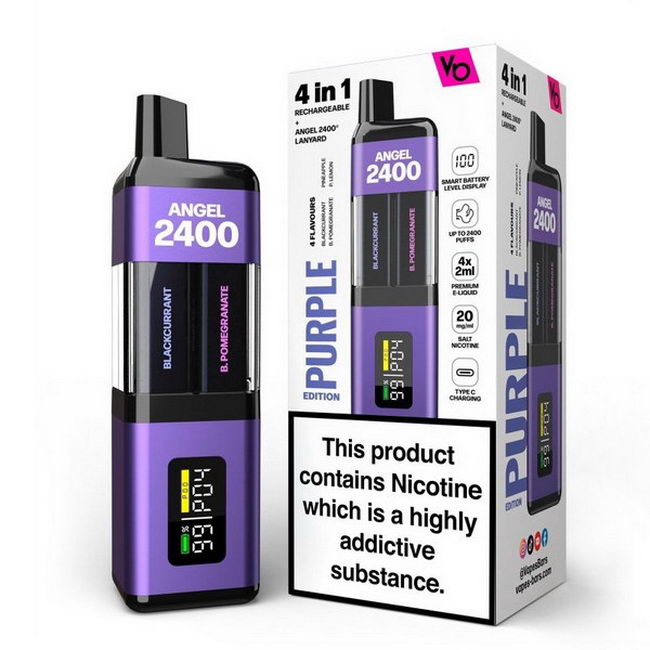 Vapes Bars Angel 2400 Vape Kit | 4 in 1 | £9.99
