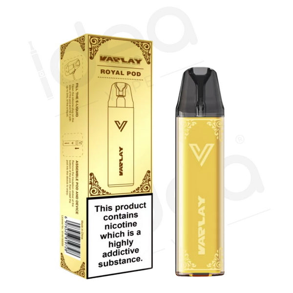 Vaplay Royal Refillable Pod Kit | Free E-liquid | 860 mAh