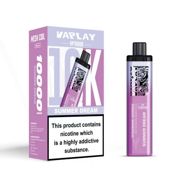 Vaplay VP10000 Pod Vape Kit | 10000 Puffs | 20 Flavours