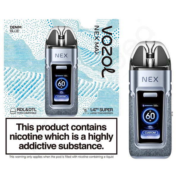 Vozol Nex Max Vape Kit | Touchscreen 3000mAh